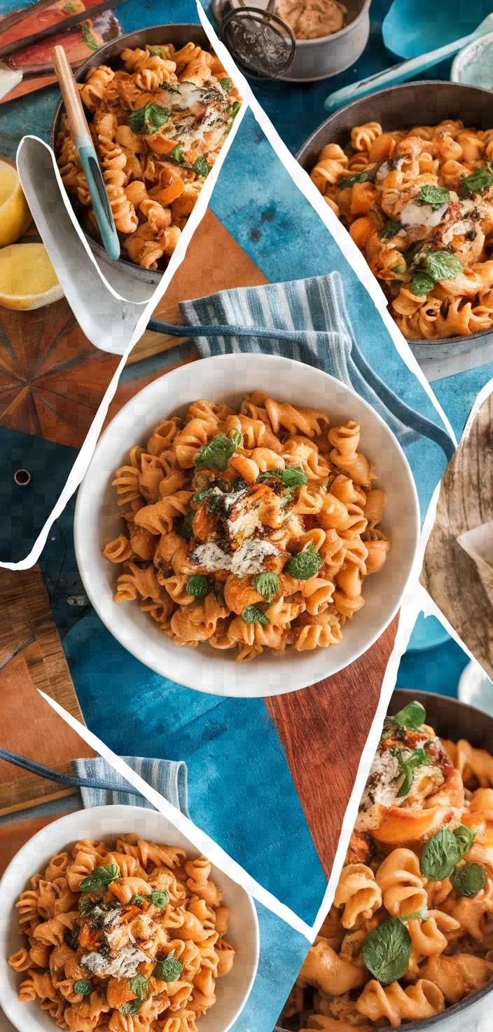 A photo of Ranch Buffalo Pasta Bake Recipe