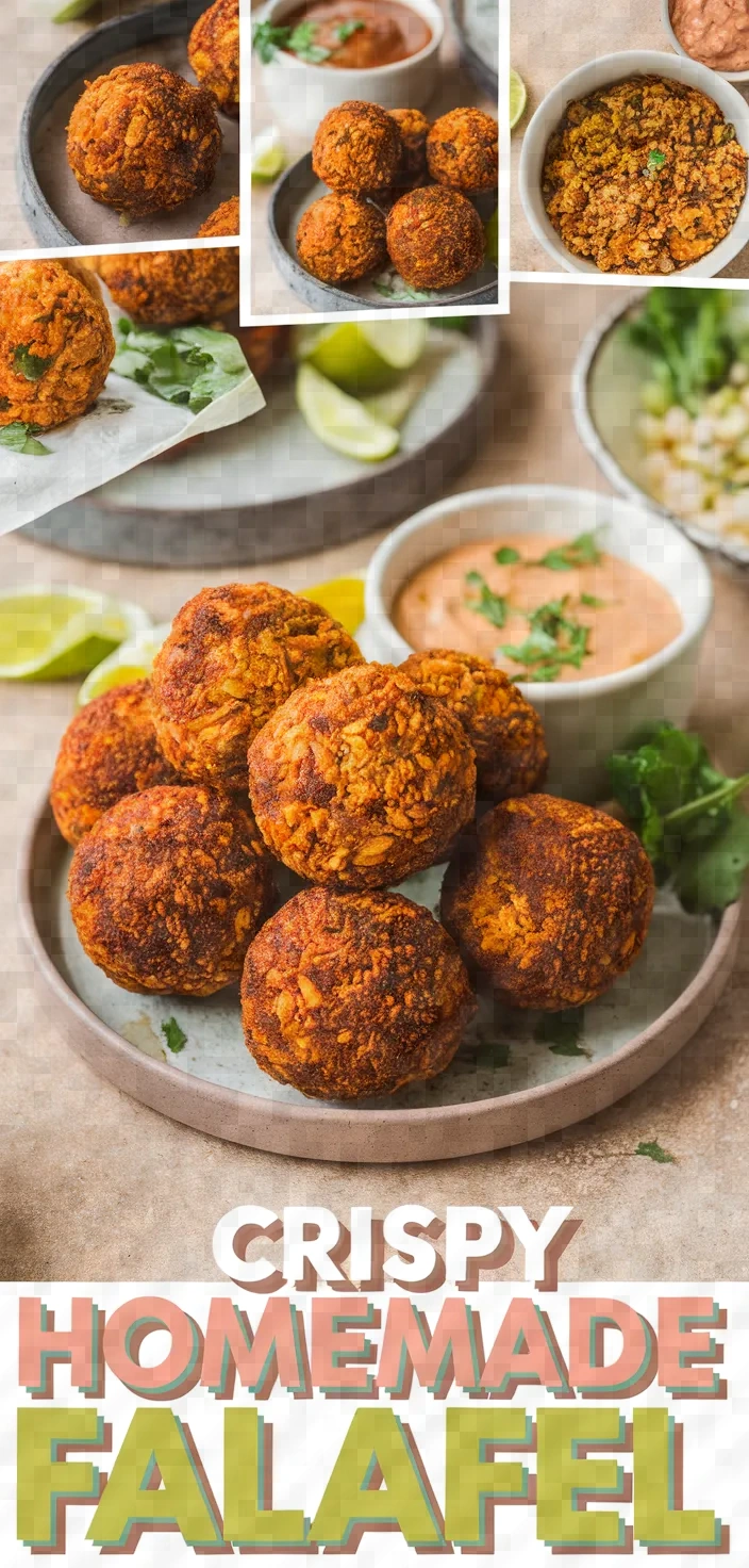 A photo of Crispy Homemade Falafel Recipe