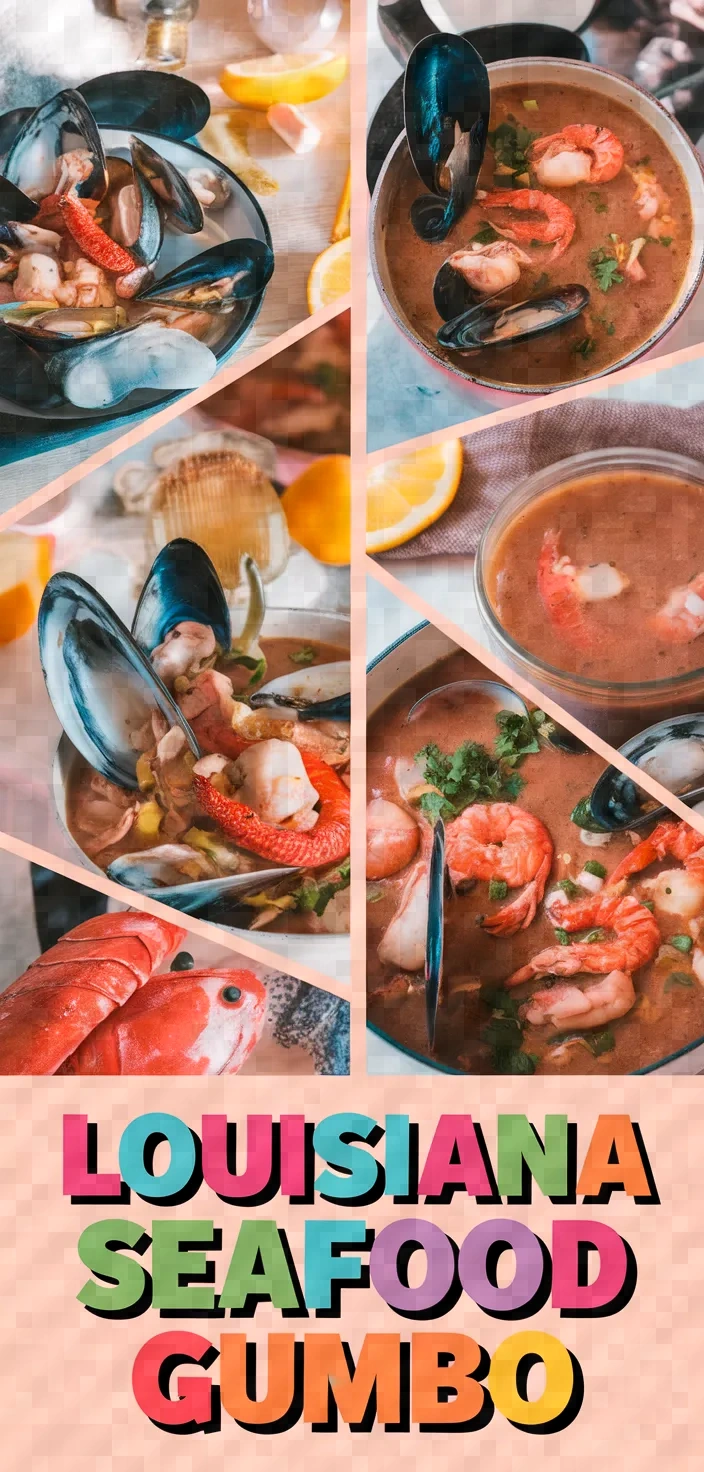 A photo of Louisiana Seafood Gumbo Recipe