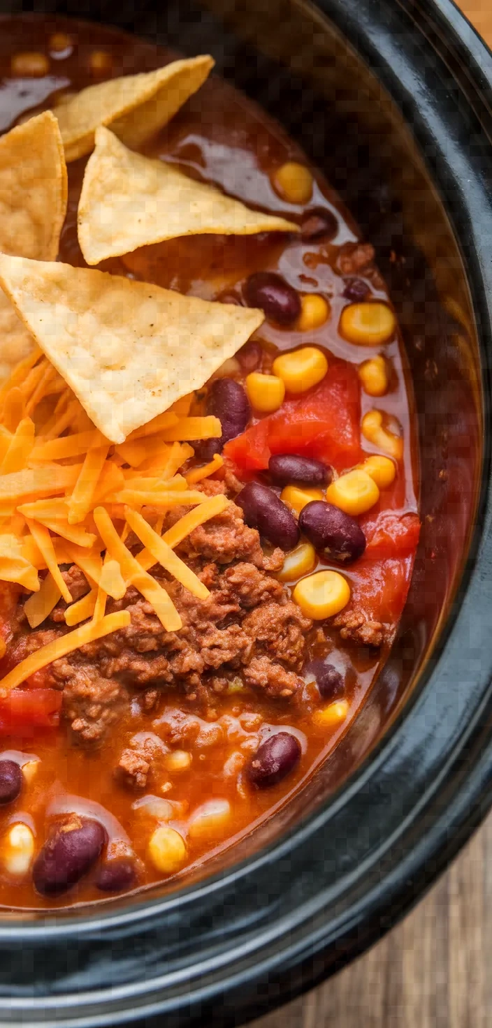 Photo of Crock Pot Taco Soup 2 Recipe