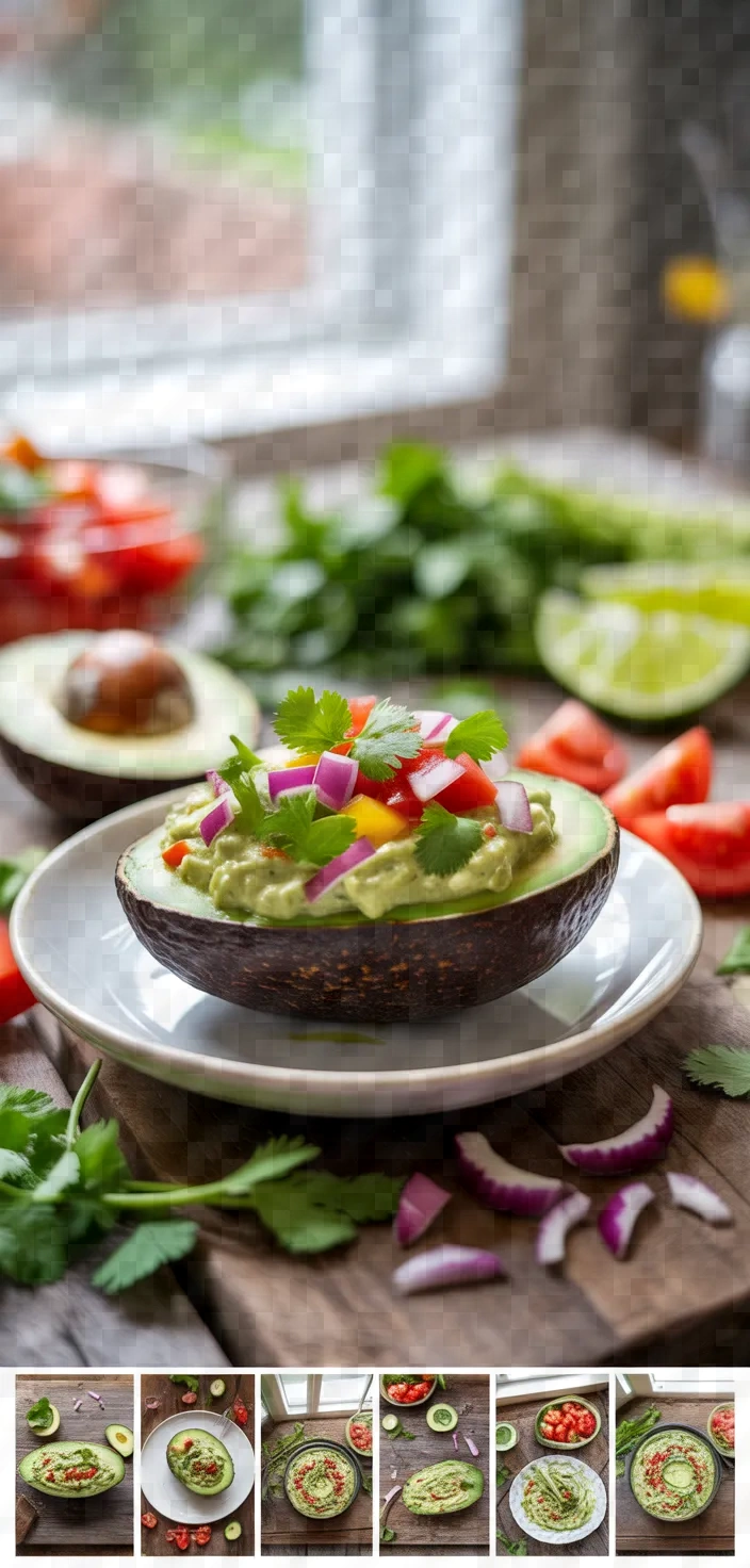 A photo of Avocado Boat Dip Recipe