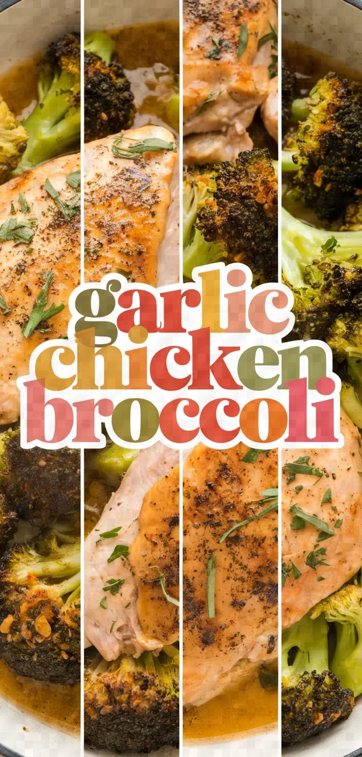 A photo of Garlic Butter Chicken Broccoli Recipe