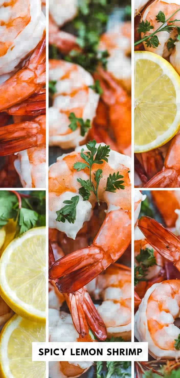 A photo of Spicy Lemon Garlic Shrimp Recipe