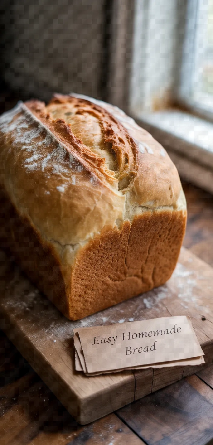 Photo of Easy Homemade Bread Recipe