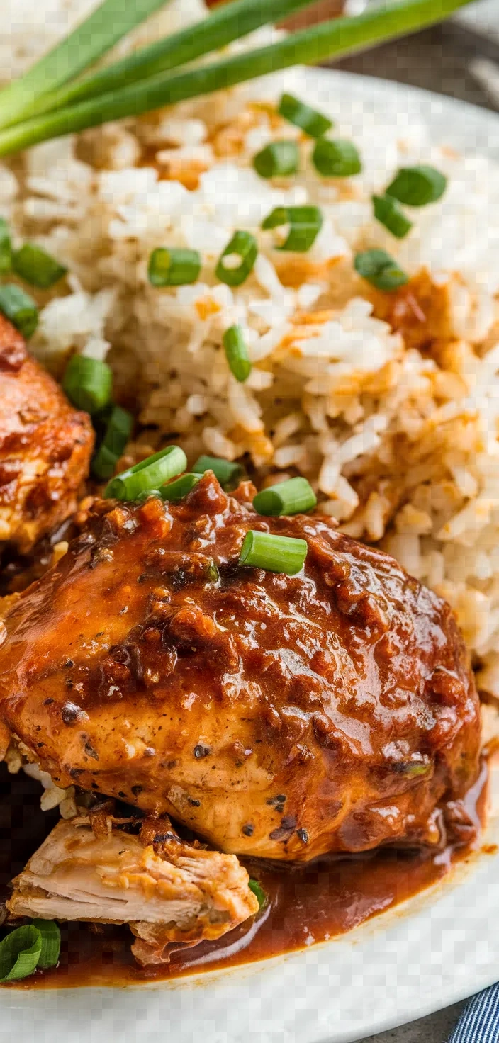 Photo of Smothered Chicken And Rice Recipe